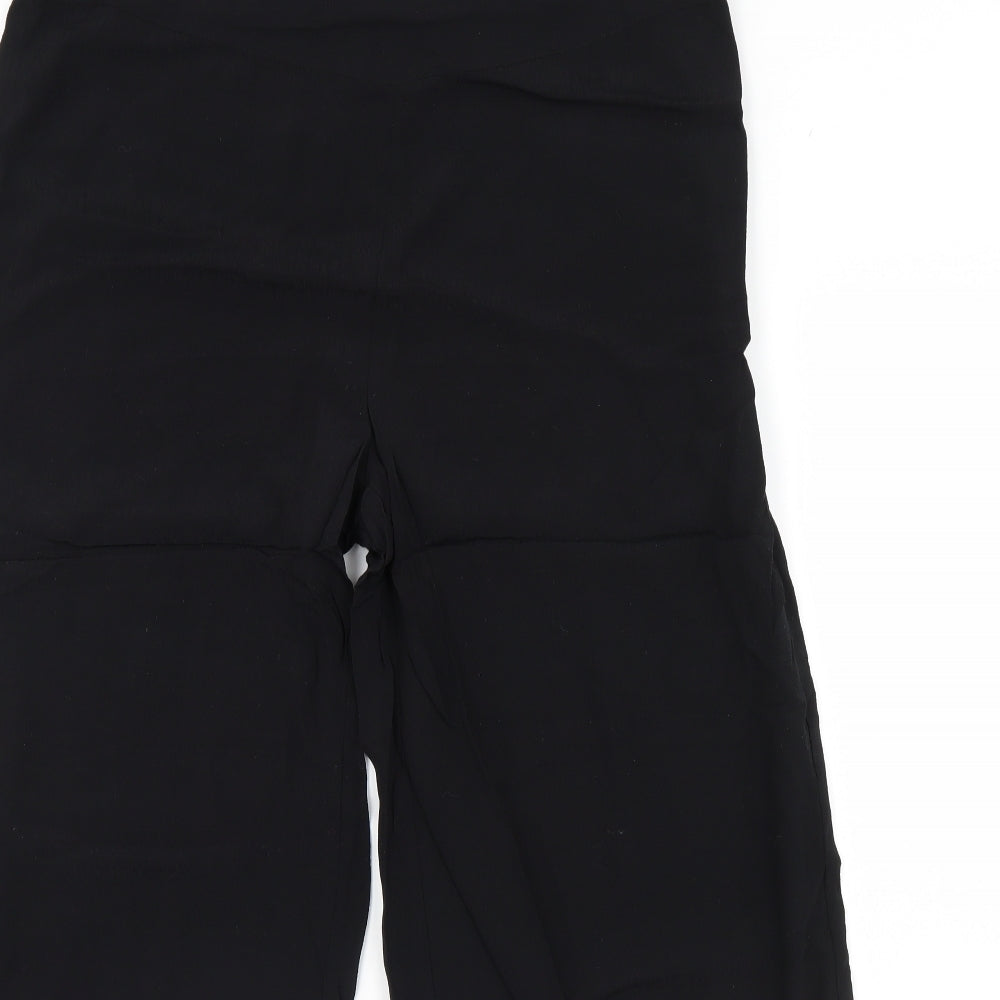M&S Womens Black   Trousers  Size 16 L30 in