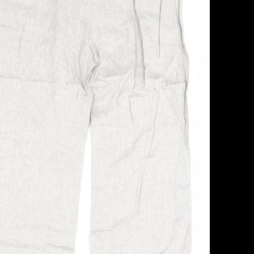 Principles Womens Beige   Trousers  Size 14 L30 in
