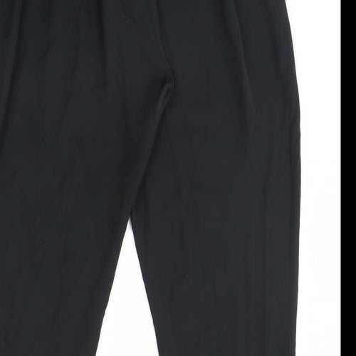 Preworn Womens Black   Trousers  Size 28 L31 in