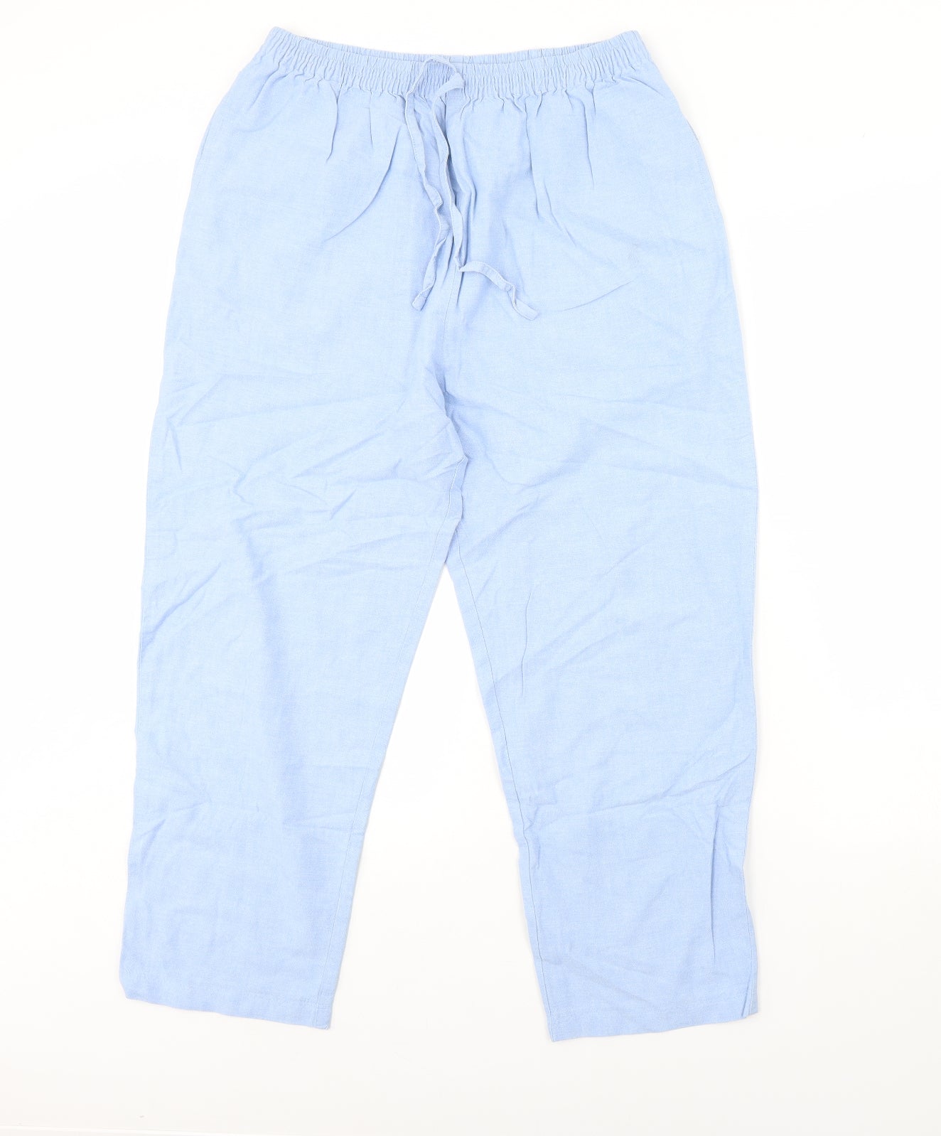 Preworn Womens Blue   Trousers  Size 16 L27 in