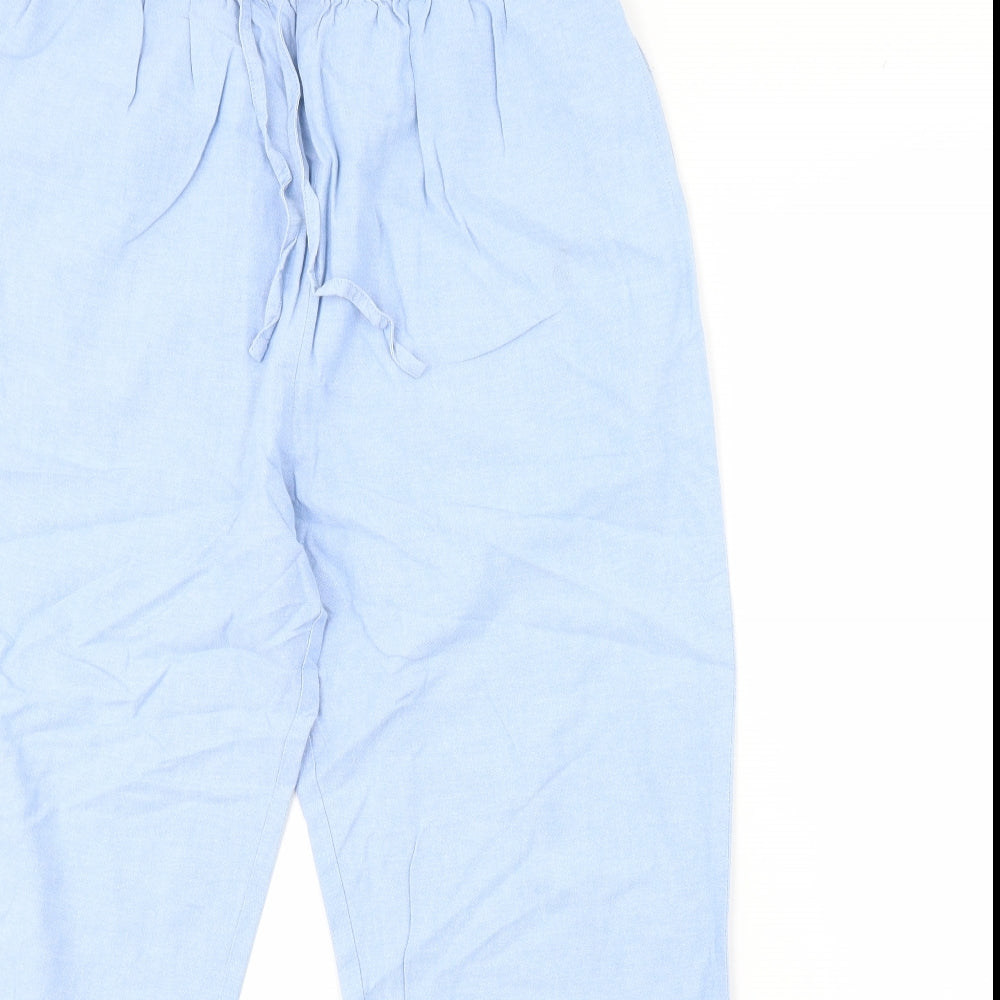 Preworn Womens Blue   Trousers  Size 16 L27 in