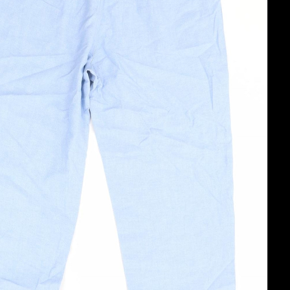 Preworn Womens Blue   Trousers  Size 16 L27 in