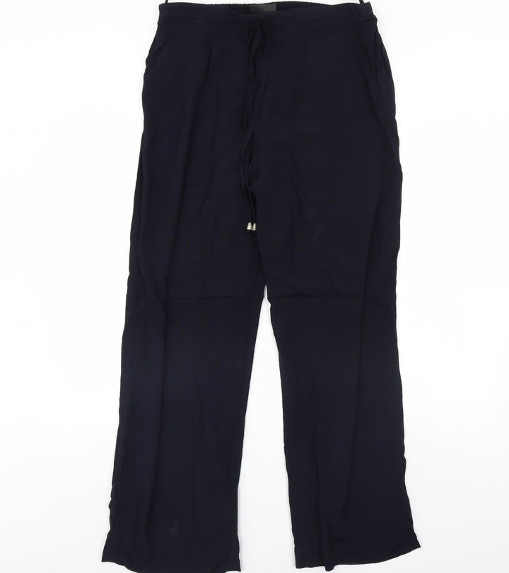Hamells Womens Blue Trousers Size 18 L32 in