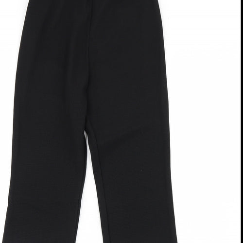 Preworn Womens Black   Trousers  Size 10 L28 in
