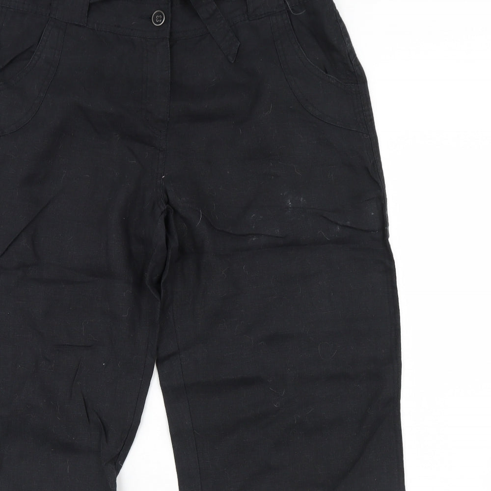 George Womens Black   Trousers  Size 16 L30 in