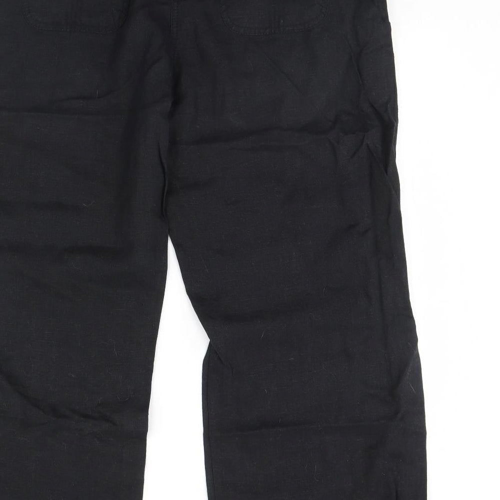 George Womens Black   Trousers  Size 16 L30 in