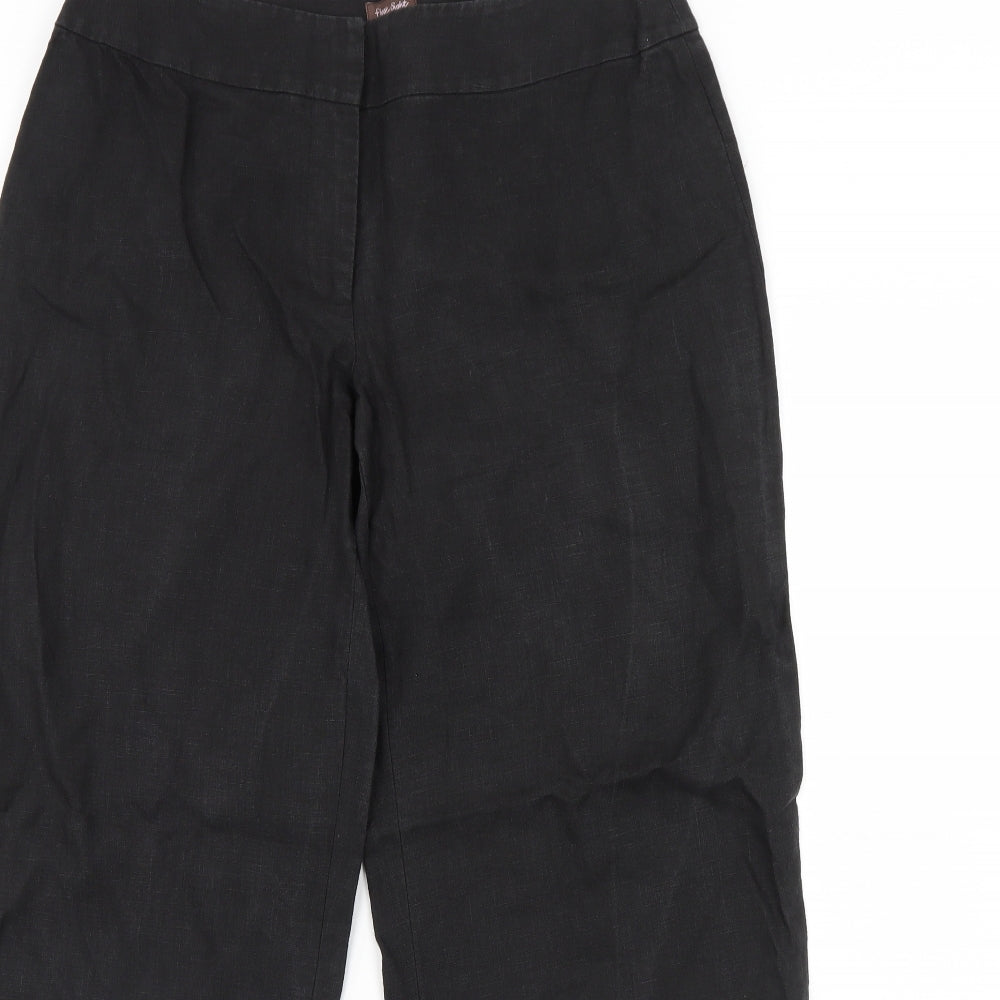 Phase Eight Womens Black   Trousers  Size 12 L32 in