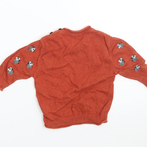 NEXT Baby Brown   Pullover Jumper Size 3-6 Months