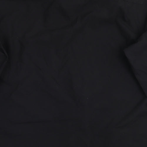 Jaccamo Mens Black    Button-Up Size XL