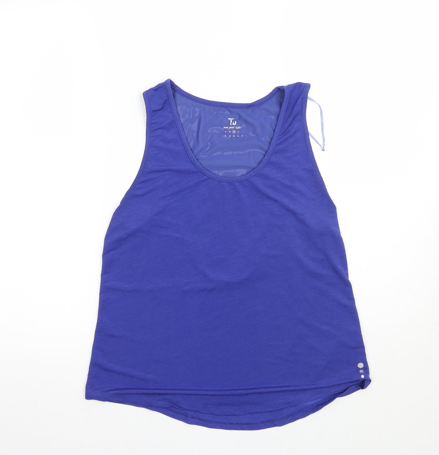 TU Womens Blue   Basic Tank Size 12