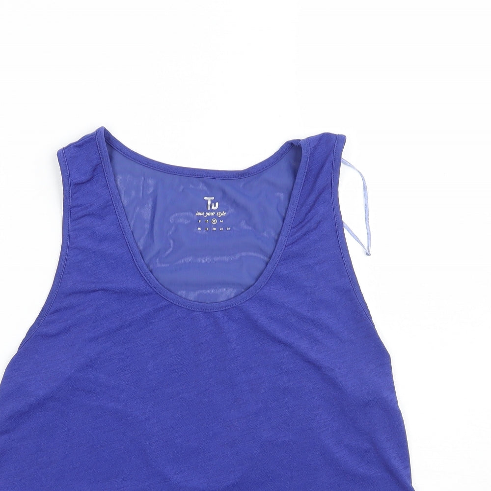 TU Womens Blue   Basic Tank Size 12