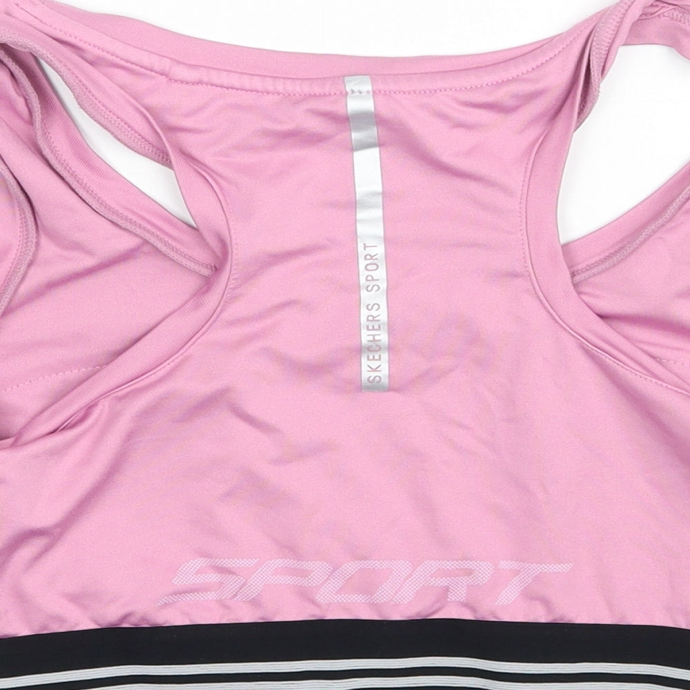 Sketchers Womens Pink   Cropped Tank Size 10