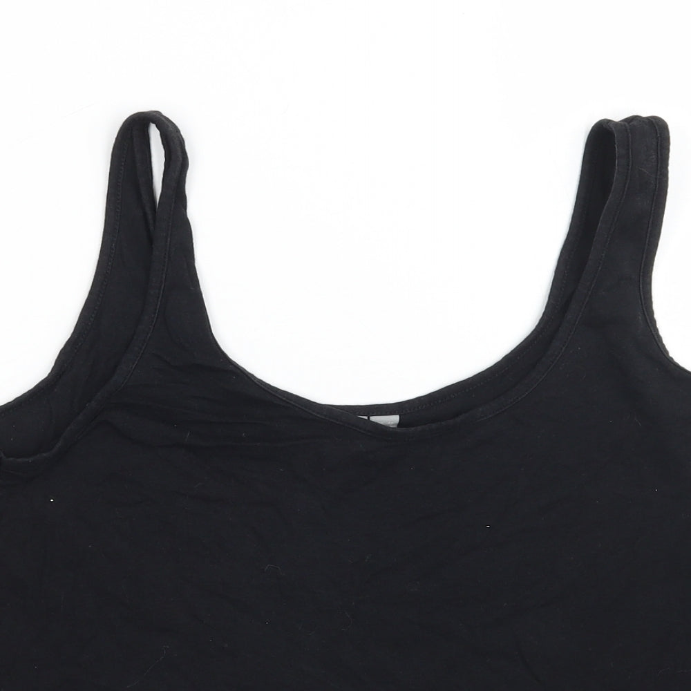 ASOS Womens Black   Basic Tank Size 10