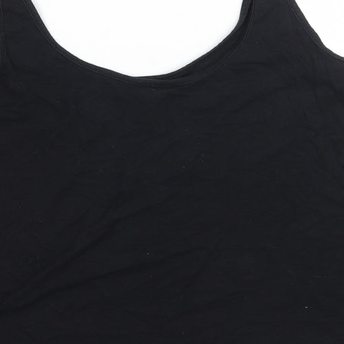 ASOS Womens Black   Basic Tank Size 10