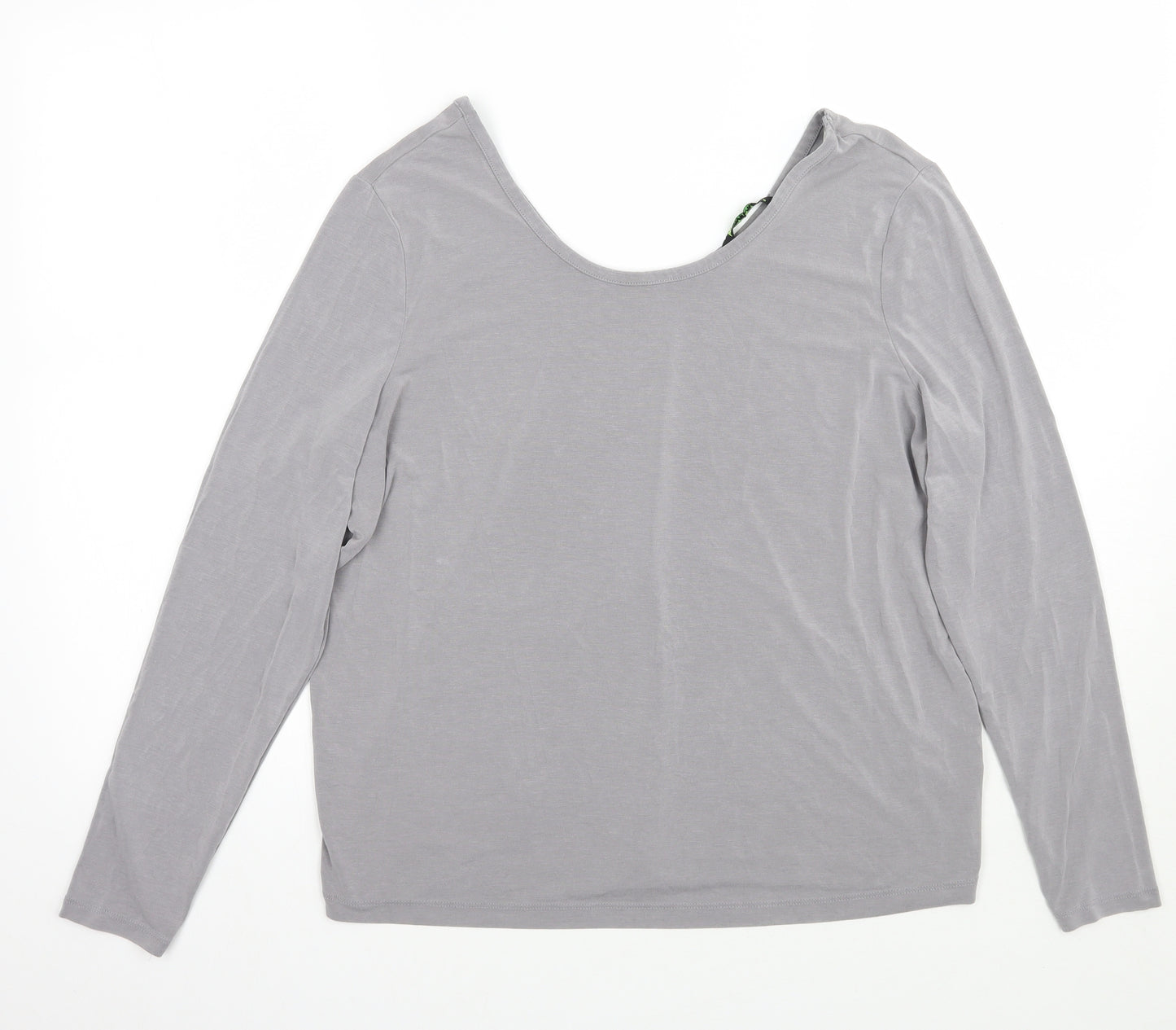 TU Womens Grey   Basic T-Shirt Size 10
