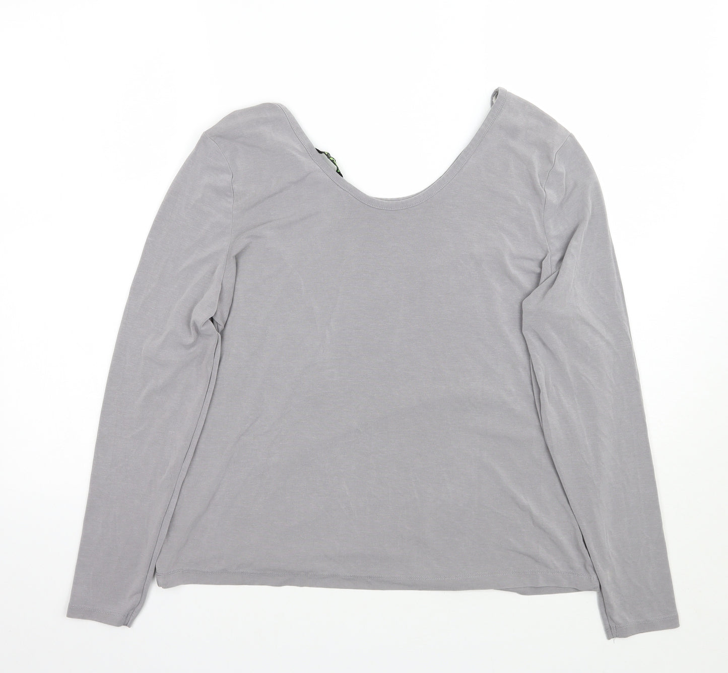 TU Womens Grey   Basic T-Shirt Size 10