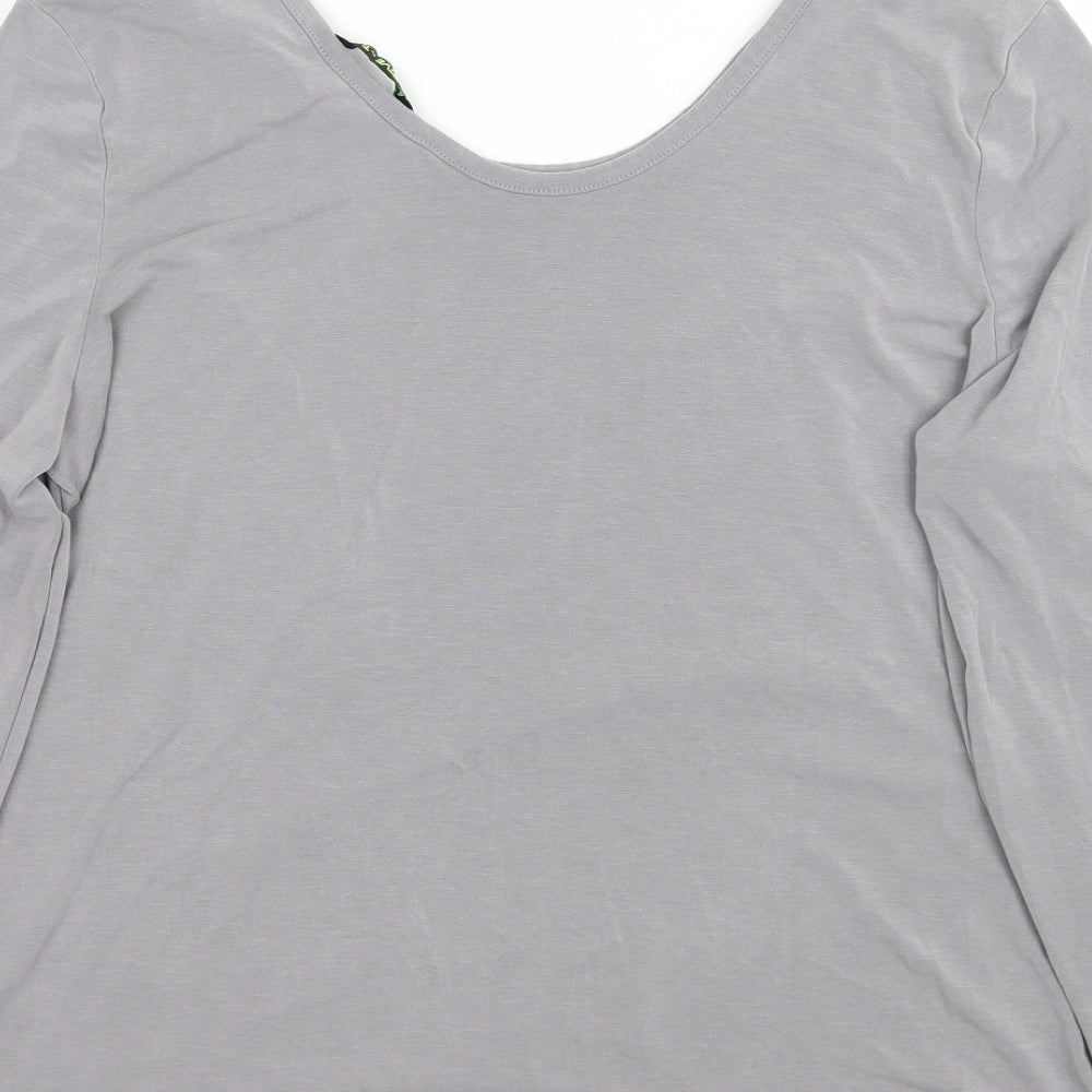 TU Womens Grey   Basic T-Shirt Size 10