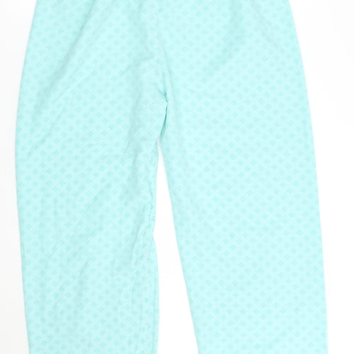 Preworn Womens Green Geometric  Sweatpants Trousers Size 32 L26 in