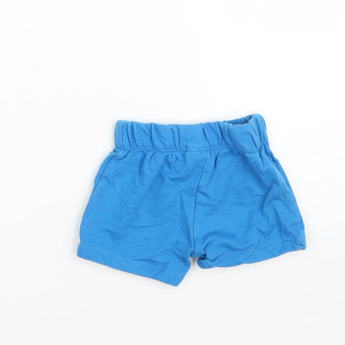 F&F Boys Blue   Cropped Trousers Size 3-6 Months