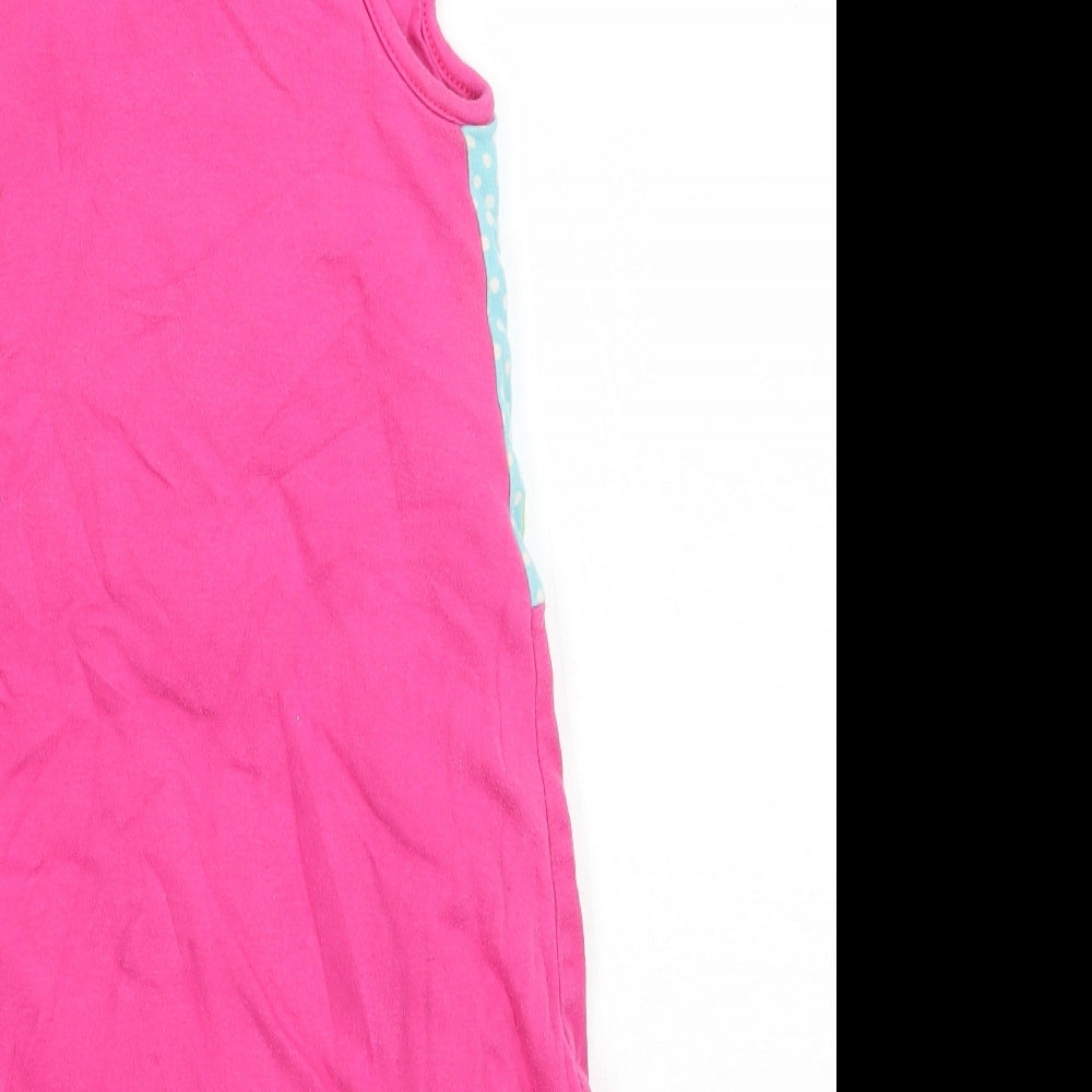 TU Girls Pink Floral  Babygrow One-Piece Size 3-6 Months  - Age 0-6 months