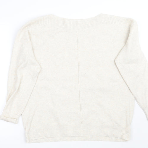 George Womens Beige   Pullover Jumper Size L