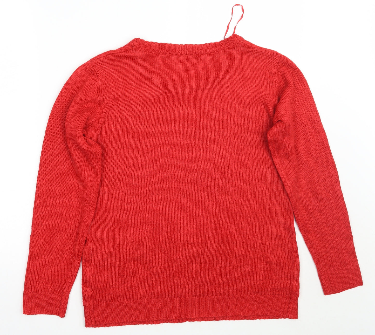 Preworn Womens Red   Pullover Jumper Size S