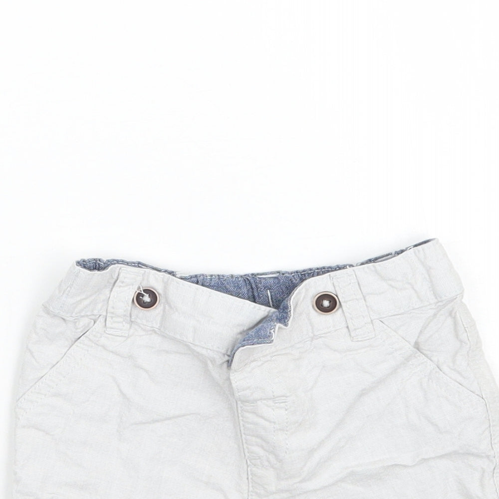 F&F Baby Grey   Cropped Trousers Size 3-6 Months