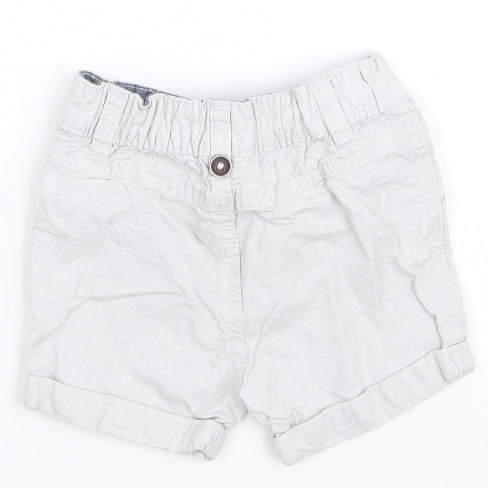 F&F Baby Grey   Cropped Trousers Size 3-6 Months
