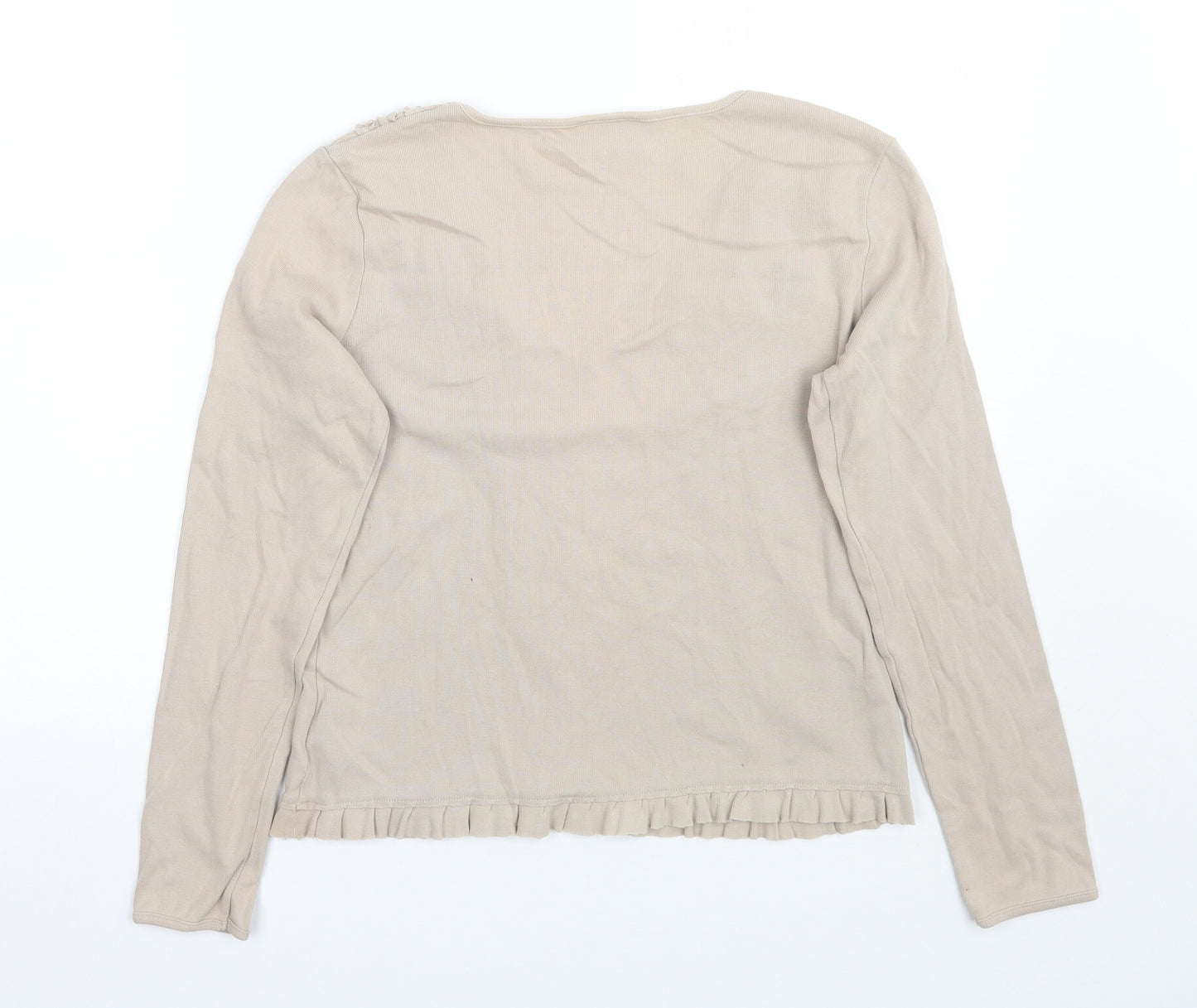 NEXT Womens Beige   Basic T-Shirt Size 14