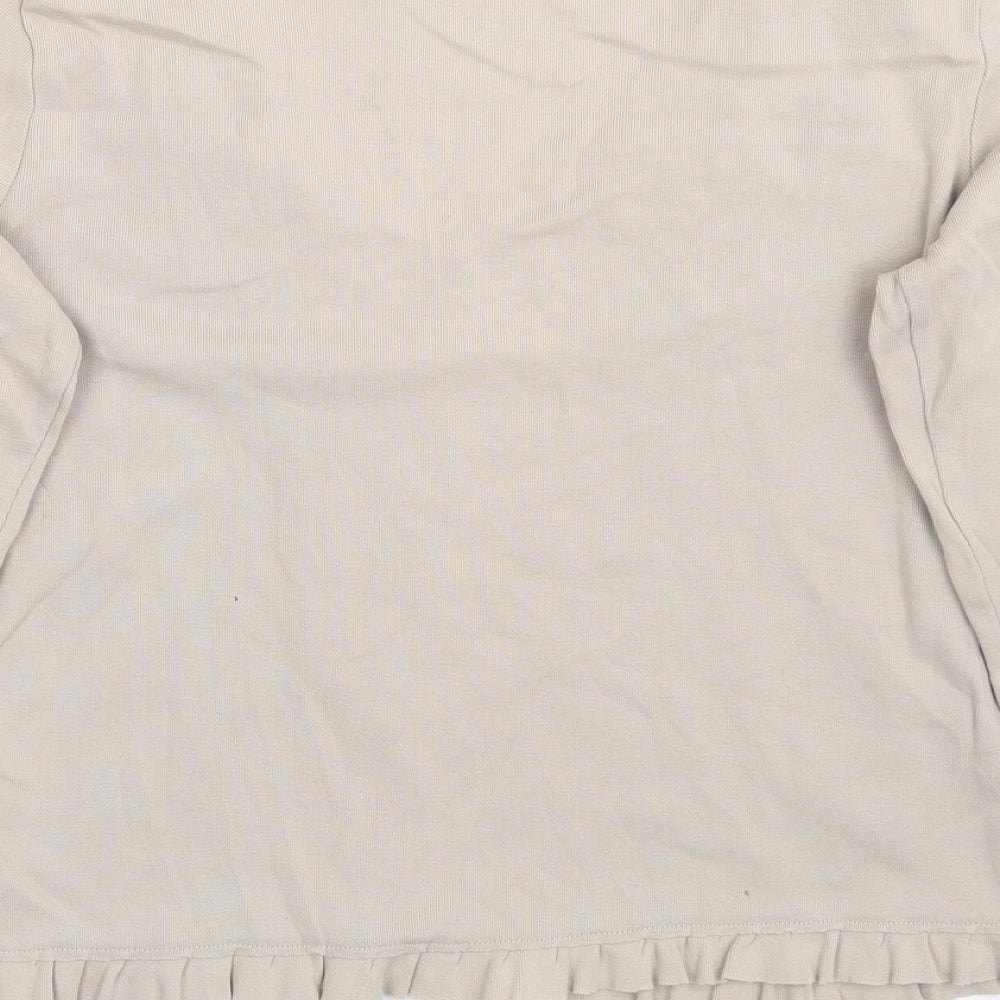 NEXT Womens Beige   Basic T-Shirt Size 14