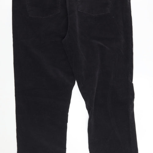 Marks and Spencer Womens Black   Straight Jeans Size 16 L28 in