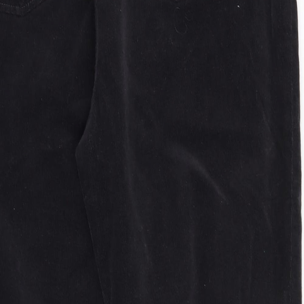 Marks and Spencer Womens Black   Straight Jeans Size 16 L28 in