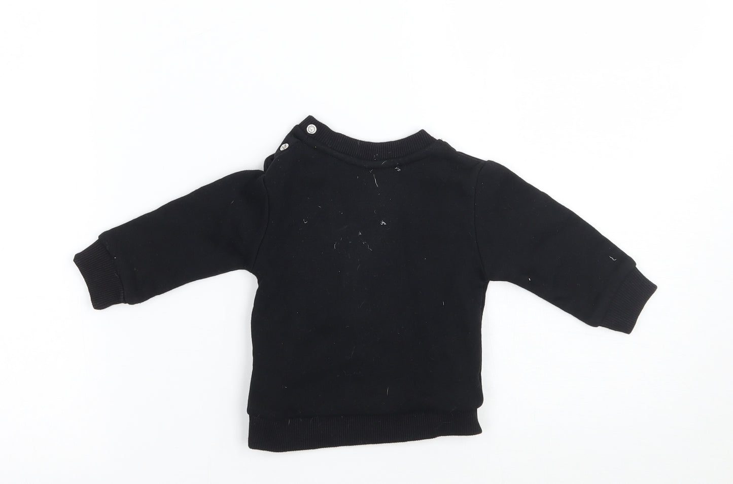 Gem look Baby Black   Pullover Jumper Size 3-6 Months