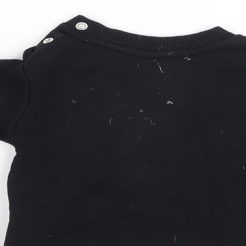 Gem look Baby Black   Pullover Jumper Size 3-6 Months