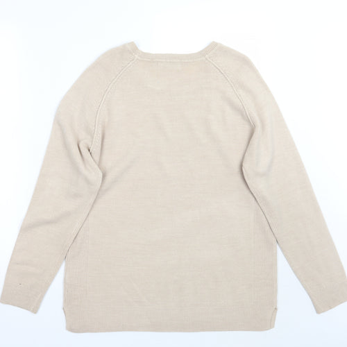 Papaya Womens Beige   Pullover Jumper Size 12