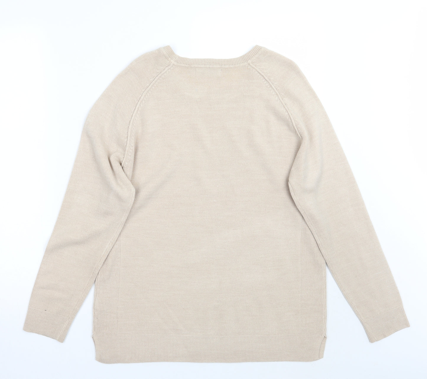 Papaya Womens Beige   Pullover Jumper Size 12