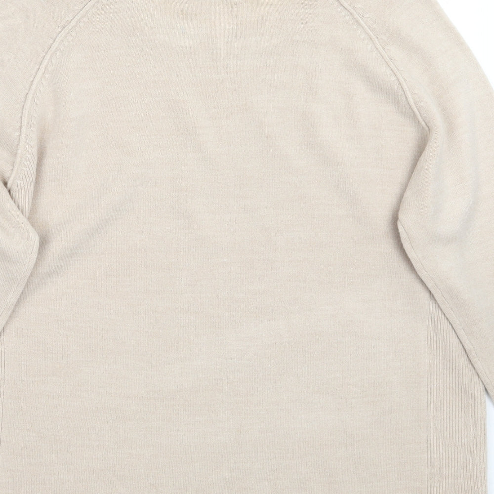 Papaya Womens Beige   Pullover Jumper Size 12