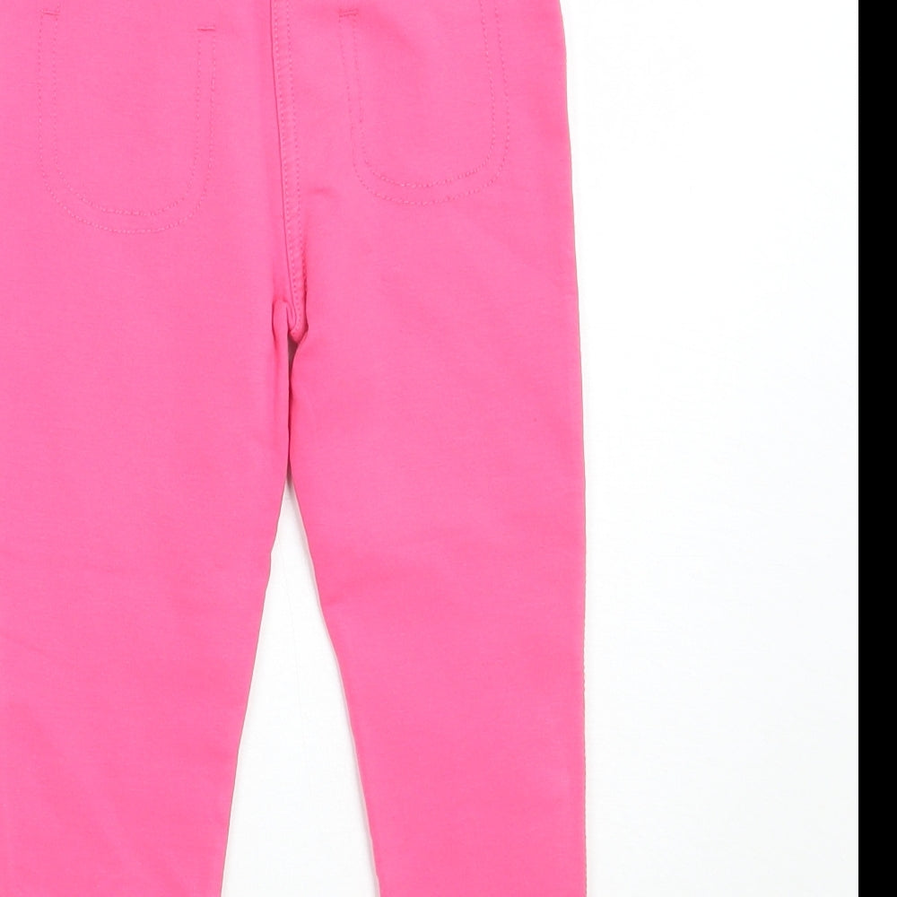 Matalan Girls Pink   Capri Trousers Size 2-3 Years