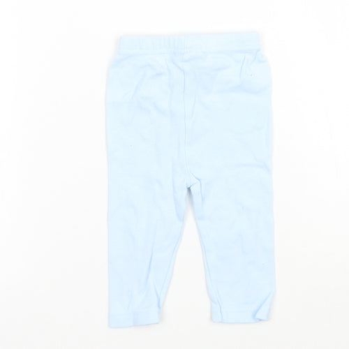 Bebe bonito Baby Blue   Capri Leggings Size 0-3 Months