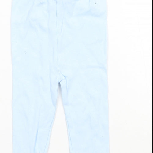 Bebe bonito Baby Blue   Capri Leggings Size 0-3 Months