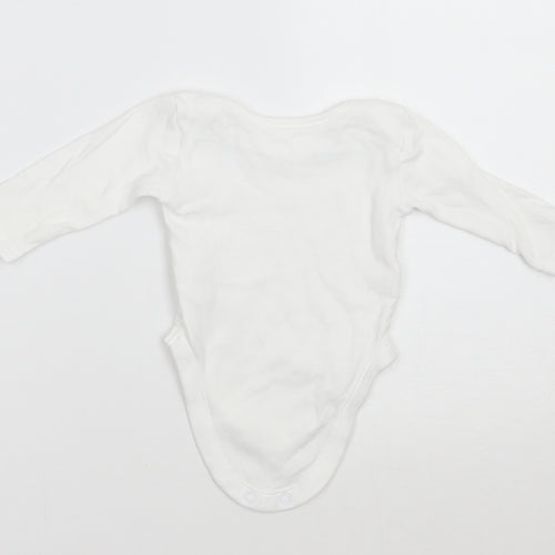 George Baby White   Babygrow One-Piece Size 0-3 Months