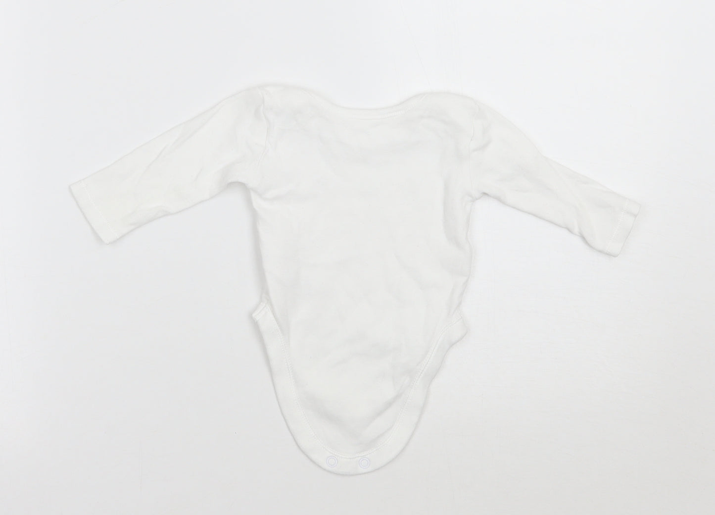 George Baby White   Babygrow One-Piece Size 0-3 Months