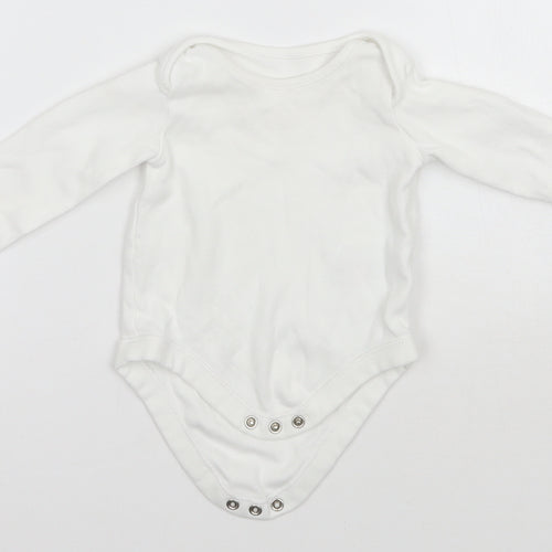 George Baby White   Babygrow One-Piece Size 0-3 Months
