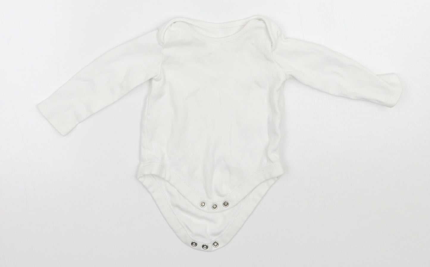 George Baby White   Babygrow One-Piece Size 0-3 Months
