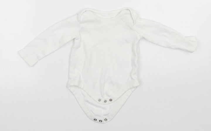 George Baby White   Babygrow One-Piece Size 0-3 Months