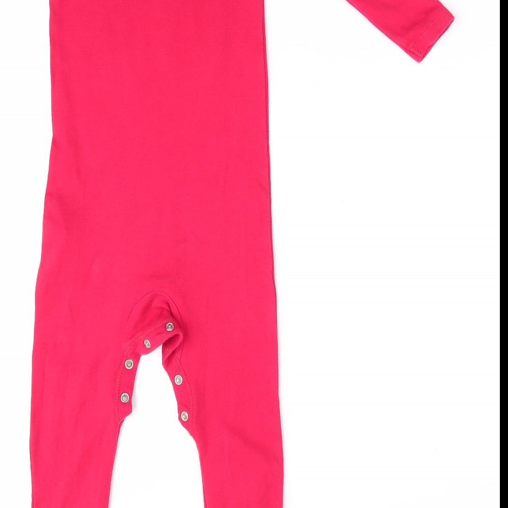 Florence and Fred Boys Red Animal Print  Babygrow One-Piece Size 12-18 Months  - Reindeer