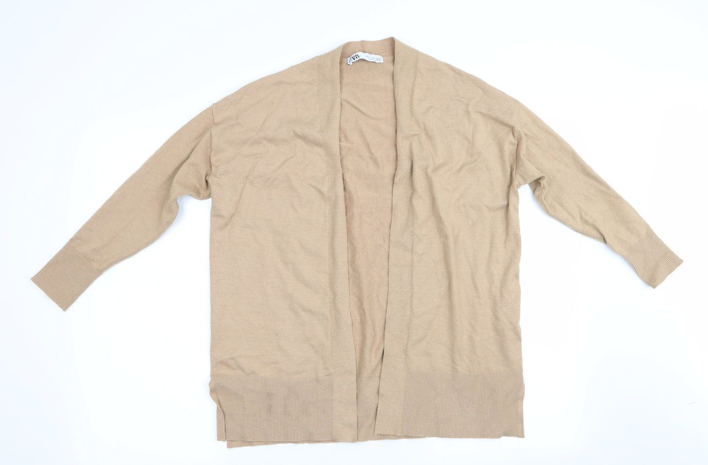 Zara Womens Brown   Cardigan Jumper Size 10