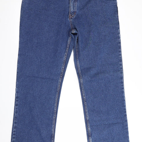 Tesco Mens Blue   Straight Jeans Size 36 in L31 in