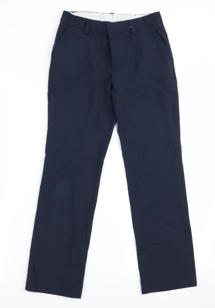 Marks and Spencer Boys Blue Dress Pants Trousers Size 9-10 Years