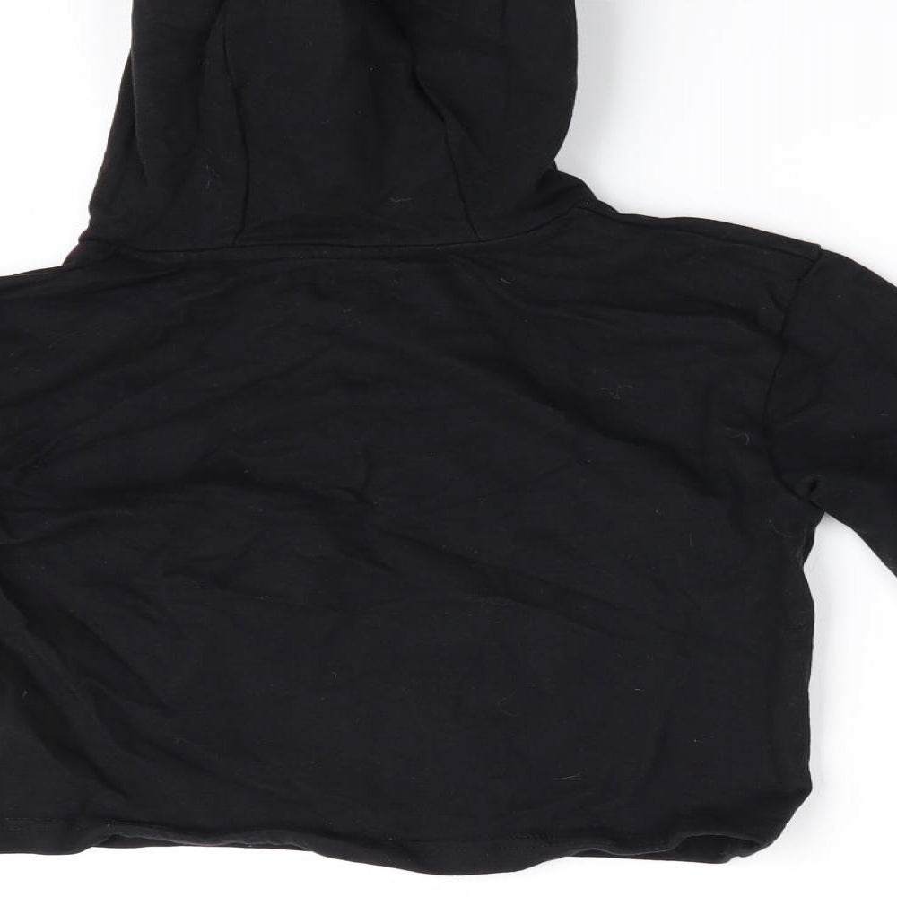 Studio Retail Ltd Girls Black   Pullover Hoodie   - Fierce Angel